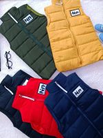 Puffer vests for girls and boys, sizes 50 to 60