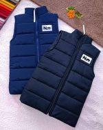 Puffer vests for girls and boys, sizes 50 to 60