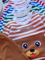 Blouse and trousers for girls and boys, sizes 35 to 45