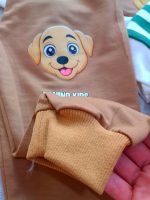Blouse and trousers for girls and boys, sizes 35 to 45