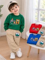 Boys' blouse and trousers, sizes 35 and 40