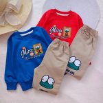 Boys' blouse and trousers, sizes 35 and 40
