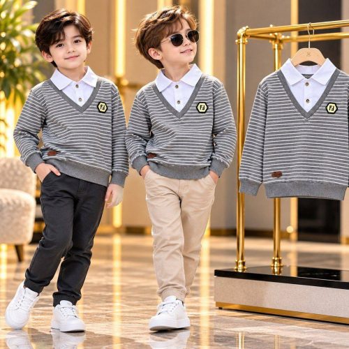 Boys' blouse, sizes 40 to 55