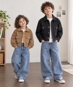 Cotton jackets for girls and boys, ages 4 to 16