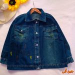 Denim jackets for girls and boys, sizes 55 to 70