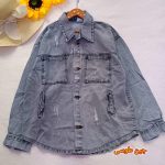 Denim jackets for girls and boys, sizes 55 to 70