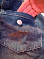 Denim jackets for girls and boys, sizes 55 to 70