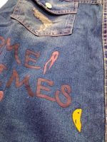 Denim jackets for girls and boys, sizes 55 to 70