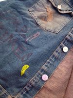 Denim jackets for girls and boys, sizes 55 to 70