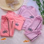 Girls' and boys' blouse and trousers, sizes 45 and 50