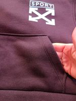 Girls' and boys' hoodie and trousers, sizes 45 to 60