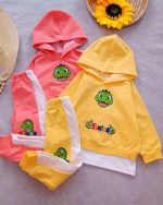 Girls' and boys' hoodies and trousers, sizes 35 to 50