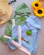 Girls' and boys' hoodies and trousers, sizes 35 to 50