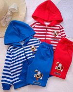 Girls' and boys' sweatshirts and trousers, sizes 35 to 50.