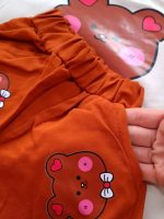Girls' and boys' tops and trousers, sizes 35 to 55