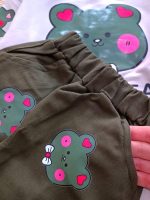 Girls' and boys' tops and trousers, sizes 35 to 55