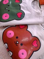 Girls' and boys' tops and trousers, sizes 35 to 55