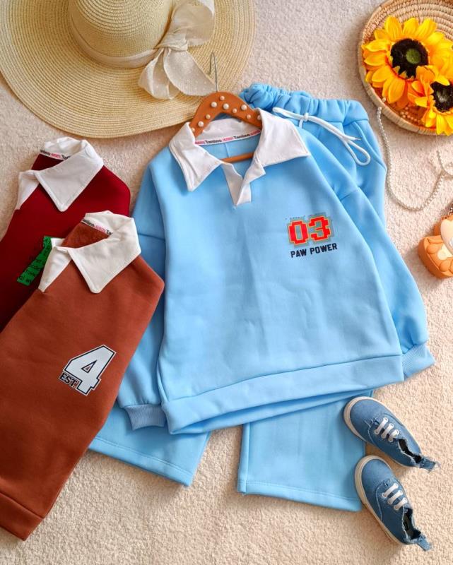 Girls' and boys' tops and trousers, sizes 50 to 65 (1)