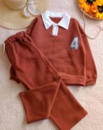 Girls' and boys' tops and trousers, sizes 50 to 65