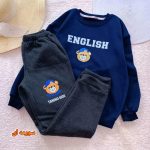 Girls' and boys' tops and trousers, sizes 55 to 65