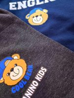 Girls' and boys' tops and trousers, sizes 55 to 65