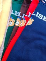 Girls' and boys' tops and trousers, sizes 55 to 65
