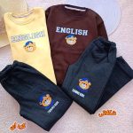 Girls' and boys' tops and trousers, sizes 55 to 65