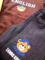 Girls' and boys' tops and trousers, sizes 55 to 65