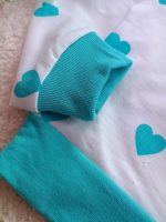 Girls' blouse and trousers, ages 1 to 7