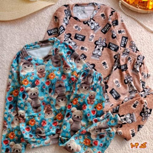 Girls' blouse and trousers, ages 2 to 9
