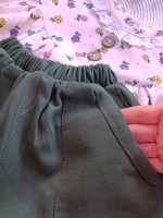 Girls' blouse and trousers, ages 2 to 9