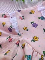 Girls' blouse and trousers, ages 2 to 9