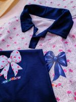 Girls' blouse and trousers, ages 4 to 11