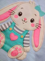 Girls' blouse and trousers, ages 4 to 7