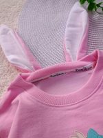 Girls' blouse and trousers, ages 4 to 7