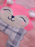 Girls' blouse and trousers, ages 4 to 9