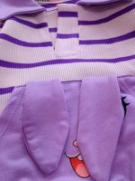Girls' blouse and trousers, for ages 1 to 5 years