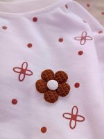 Girls' blouse and trousers, for ages 4 to 7 years