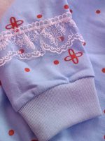 Girls' blouse and trousers, for ages 4 to 7 years