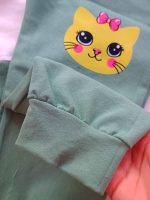 Girls' blouse and trousers, sizes 35 to 45