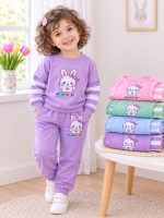 Girls' blouse and trousers, sizes 35 to 50