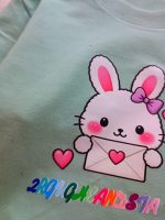Girls' blouse and trousers, sizes 35 to 50