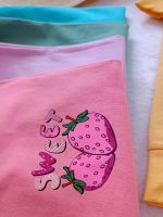 Girls' blouse and trousers, sizes 40 to 55
