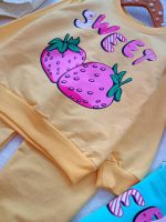 Girls' blouse and trousers, sizes 40 to 55