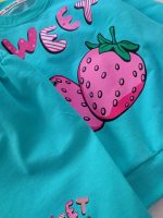 Girls' blouse and trousers, sizes 40 to 55