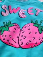 Girls' blouse and trousers, sizes 40 to 55