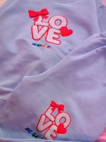 Girls' blouse and trousers, sizes 45 to 60