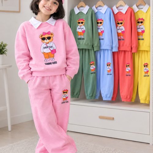 Girls' blouse and trousers, sizes 45 to 60