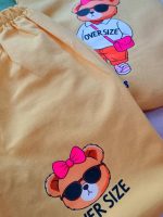 Girls' blouse and trousers, sizes 45 to 60
