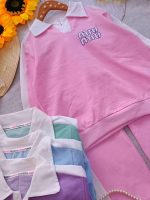 Girls' blouse and trousers, sizes 50 to 60